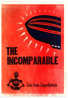 The Incomparable Giclée Print of Letterpress Poster